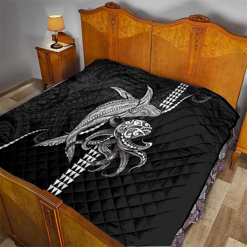Kanaloa Aloha Hawaii Quilt Humpback Whale Octopus Tattoo Kakau Pattern