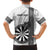 Personalised Fiji Darts Hawaiian Shirt Fijian Tapa Pattern - White