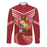 Tonga Darts Family Matching Summer Maxi Dress and Hawaiian Shirt Tongan Ngatu Pattern