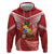 Tonga Darts Hoodie Tongan Ngatu Pattern