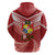 Tonga Darts Hoodie Tongan Ngatu Pattern