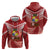 Tonga Darts Hoodie Tongan Ngatu Pattern