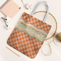Orange Palaka Hawaii Leis Elegant Vibes Tote Bag