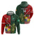 Custom Samoa And Ireland Rugby Hoodie Ikale Tahi With Shamrocks