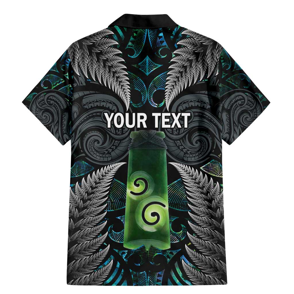Personalised New Zealand Toki Family Matching Mermaid Dress and Hawaiian Shirt Silver Fern Mix Aotearoa Maori Pattern LT14 - Polynesian Pride