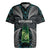 Personalised New Zealand Toki Rugby Jersey Silver Fern Mix Aotearoa Maori Pattern