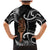 New Zealand Maripi Family Matching Mermaid Dress and Hawaiian Shirt Silver Fern Mix Aotearoa Maori Pattern