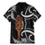 New Zealand Maripi Family Matching Mermaid Dress and Hawaiian Shirt Silver Fern Mix Aotearoa Maori Pattern