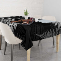 New Zealand Maripi Tablecloth Silver Fern Mix Aotearoa Maori Pattern