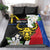 Personalised Philippines Carabao Bedding Set Filipino Sun Mix Sampaguita Flower