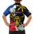Personalised Philippines Carabao Kid Hawaiian Shirt Filipino Sun Mix Sampaguita Flower