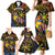 Philippines Sarimanok Family Matching Mermaid Dress and Hawaiian Shirt Papanok Legendary Bird Okir Polynesian Pattern