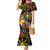 Philippines Sarimanok Family Matching Mermaid Dress and Hawaiian Shirt Papanok Legendary Bird Okir Polynesian Pattern