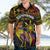 Philippines Sarimanok Hawaiian Shirt Papanok Legendary Bird Okir Polynesian Pattern