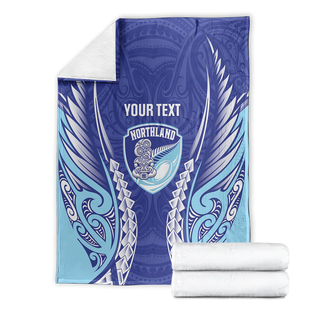 Northland 2026 Rugby Custom Blanket NZ Maori Silver Fern LT14 - Polynesian Pride