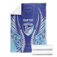 Northland 2026 Rugby Custom Blanket NZ Maori Silver Fern LT14 - Polynesian Pride