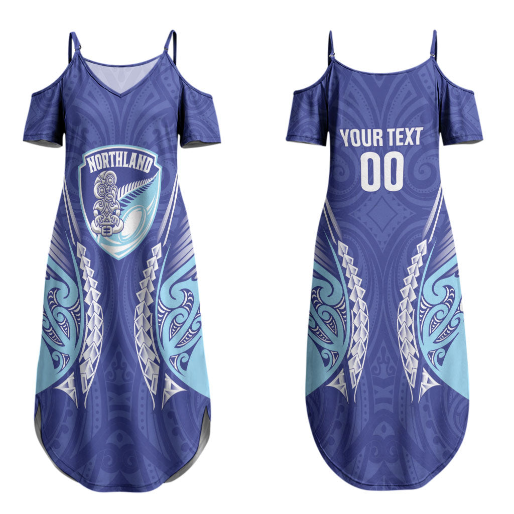 Northland 2026 Rugby Custom Couples Matching Summer Maxi Dress and Hawaiian Shirt NZ Maori Silver Fern LT14 - Polynesian Pride