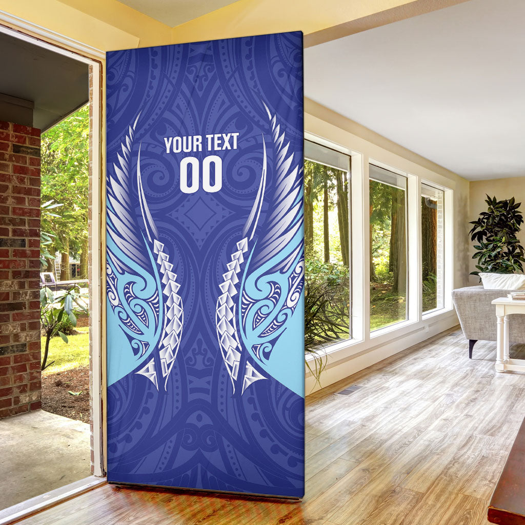 Northland 2026 Rugby Custom Door Cover NZ Maori Silver Fern