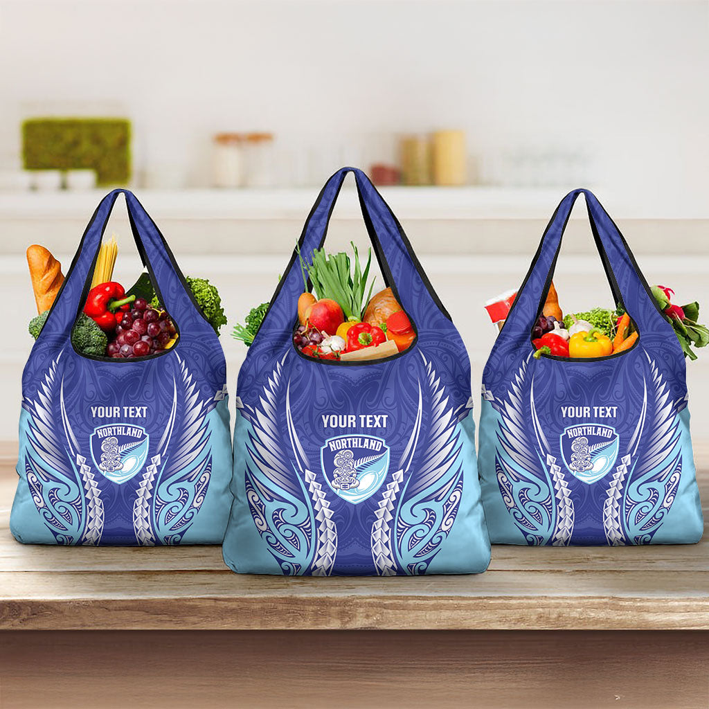 Northland 2026 Rugby Custom Grocery Bag NZ Maori Silver Fern