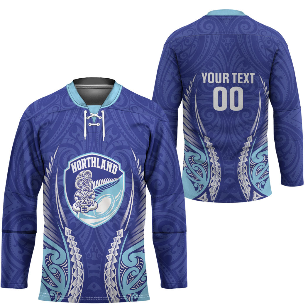 Northland 2026 Rugby Custom Hockey Jersey NZ Maori Silver Fern