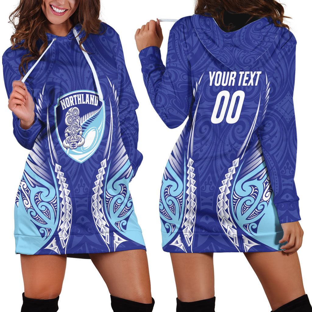 Northland 2026 Rugby Custom Hoodie Dress NZ Maori Silver Fern