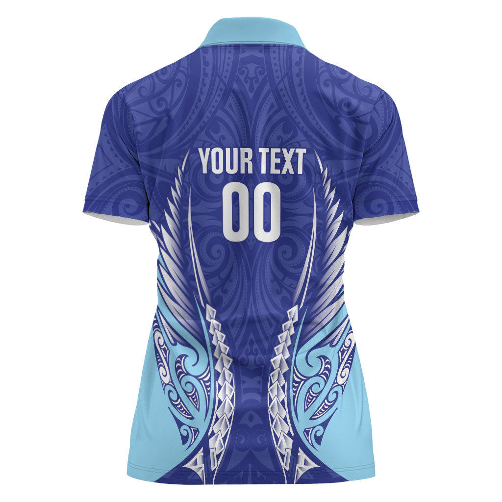 Northland 2026 Rugby Custom Women Polo Shirt NZ Maori Silver Fern