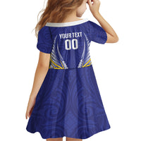 Otago 2026 Rugby Custom Family Matching Off Shoulder Maxi Dress and Hawaiian Shirt NZ Maori Silver Fern LT14 - Polynesian Pride