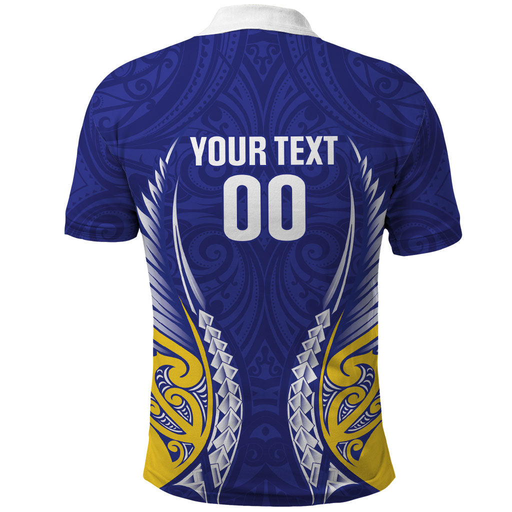 Otago 2026 Rugby Custom Polo Shirt NZ Maori Silver Fern