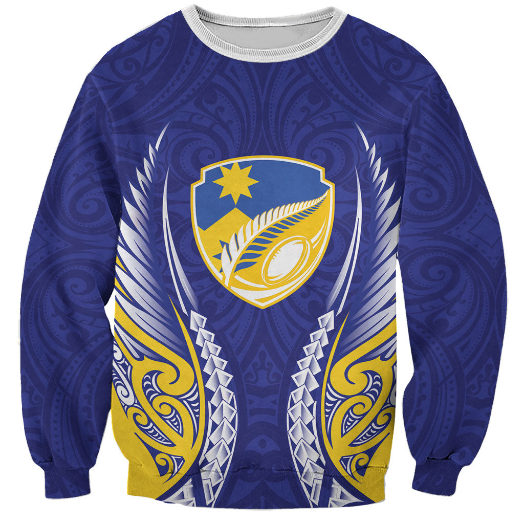 Otago 2026 Rugby Custom Sweatshirt NZ Maori Silver Fern