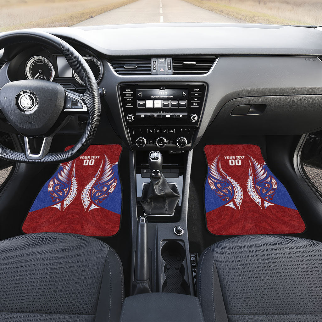 Southland 2026 Rugby Custom Car Mats NZ Maori Silver Fern