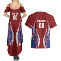 Southland 2026 Rugby Custom Couples Matching Summer Maxi Dress and Hawaiian Shirt NZ Maori Silver Fern