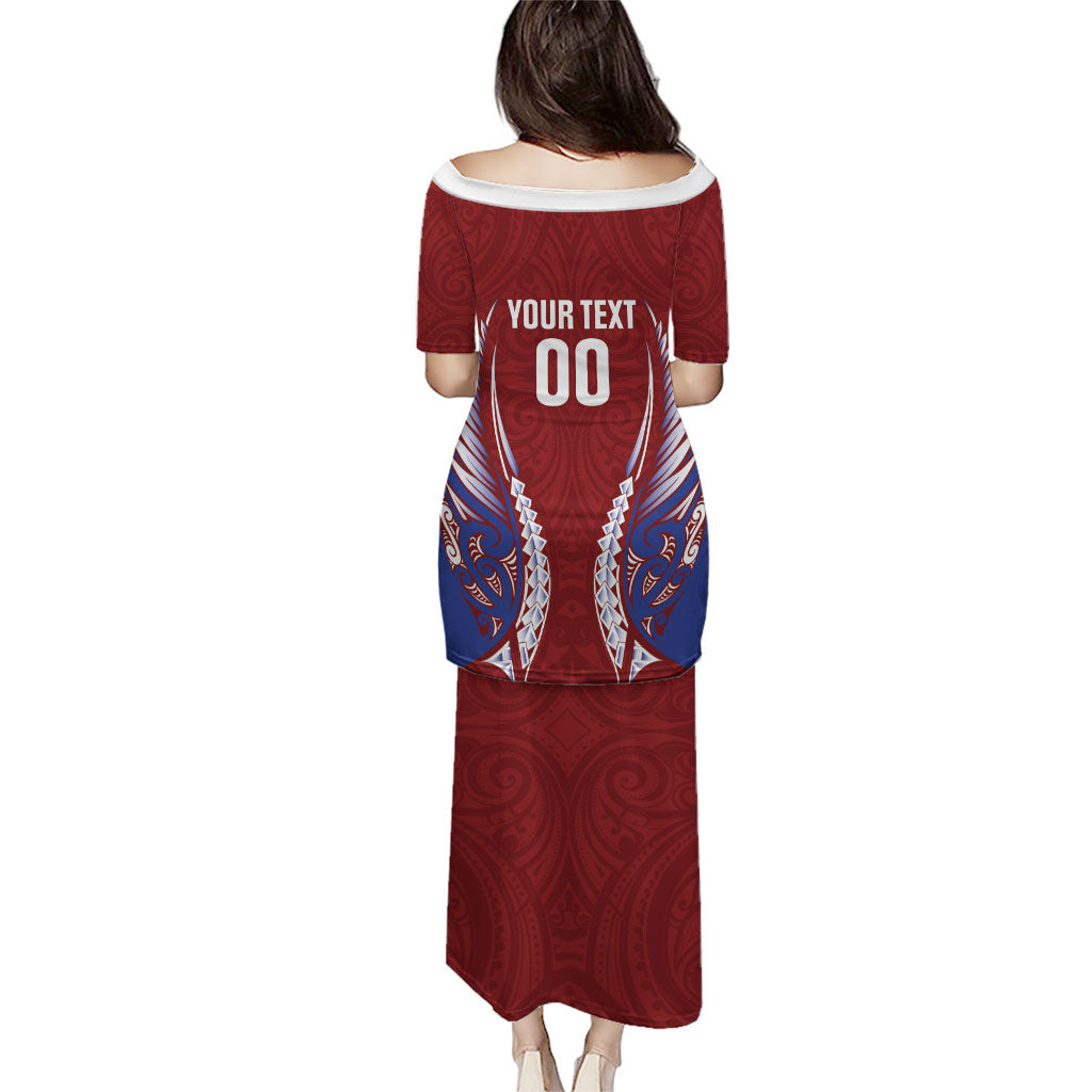 Southland 2026 Rugby Custom Puletasi NZ Maori Silver Fern