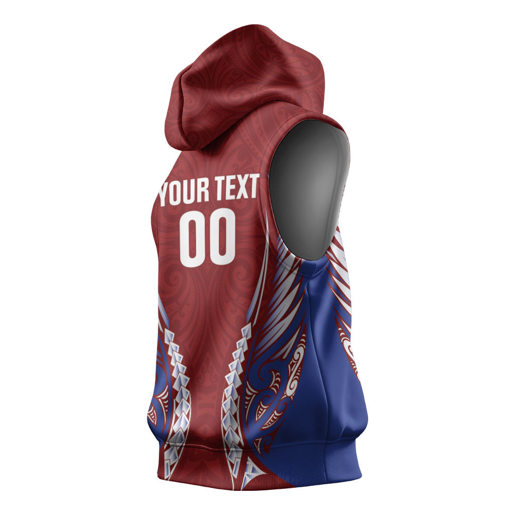 Southland 2026 Rugby Custom Sleeveless Hoodie NZ Maori Silver Fern