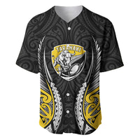 Taranaki 2026 Rugby Custom Baseball Jersey NZ Maori Silver Fern