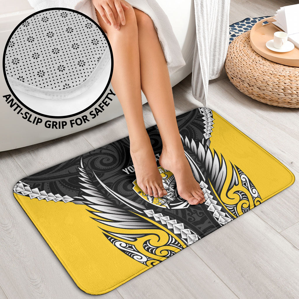 Taranaki 2026 Rugby Custom Bathroom Set NZ Maori Silver Fern LT14 - Polynesian Pride
