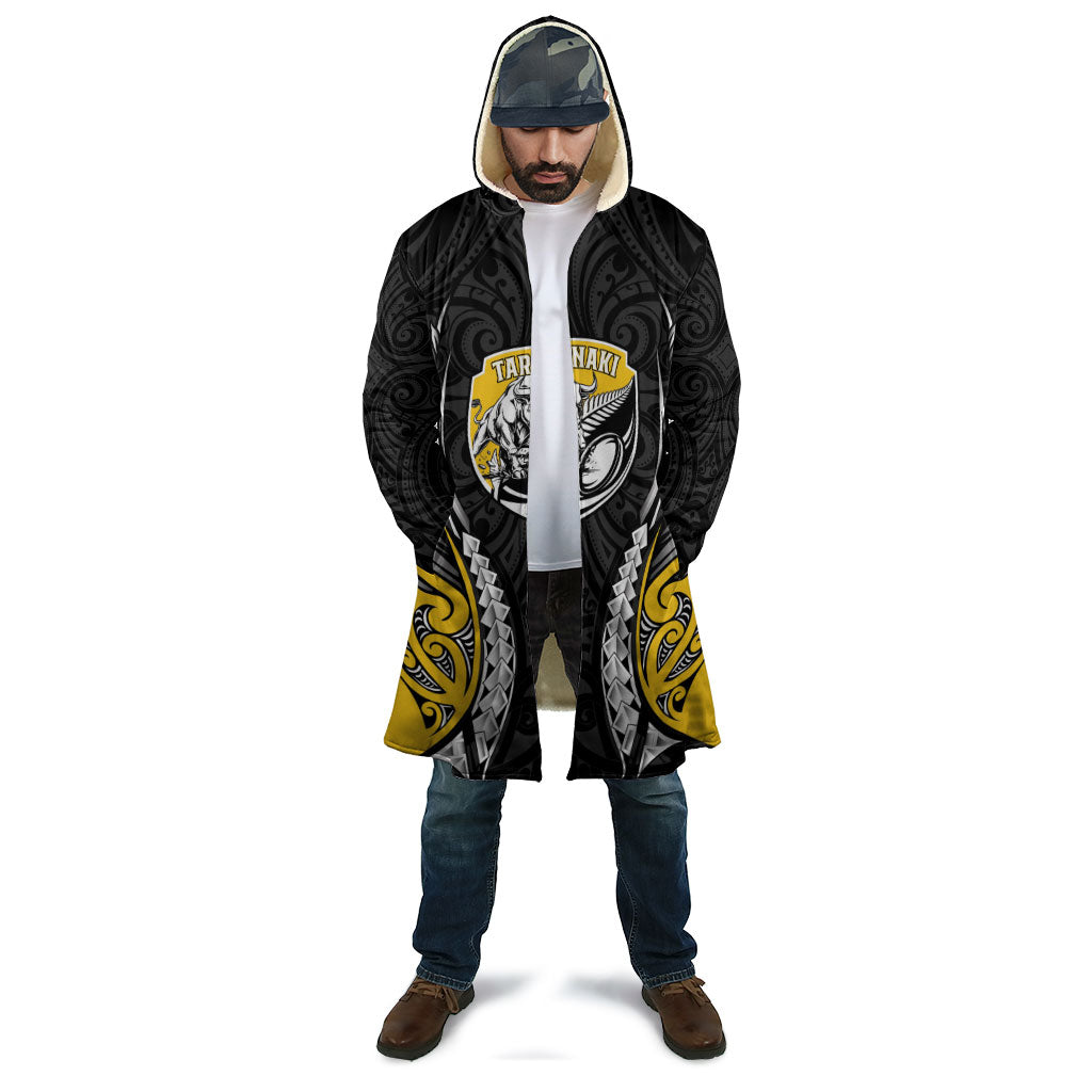 Taranaki 2026 Rugby Custom Cloak NZ Maori Silver Fern