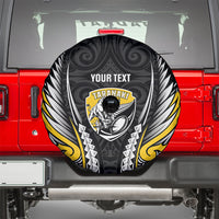 Taranaki 2026 Rugby Custom Spare Tire Cover NZ Maori Silver Fern