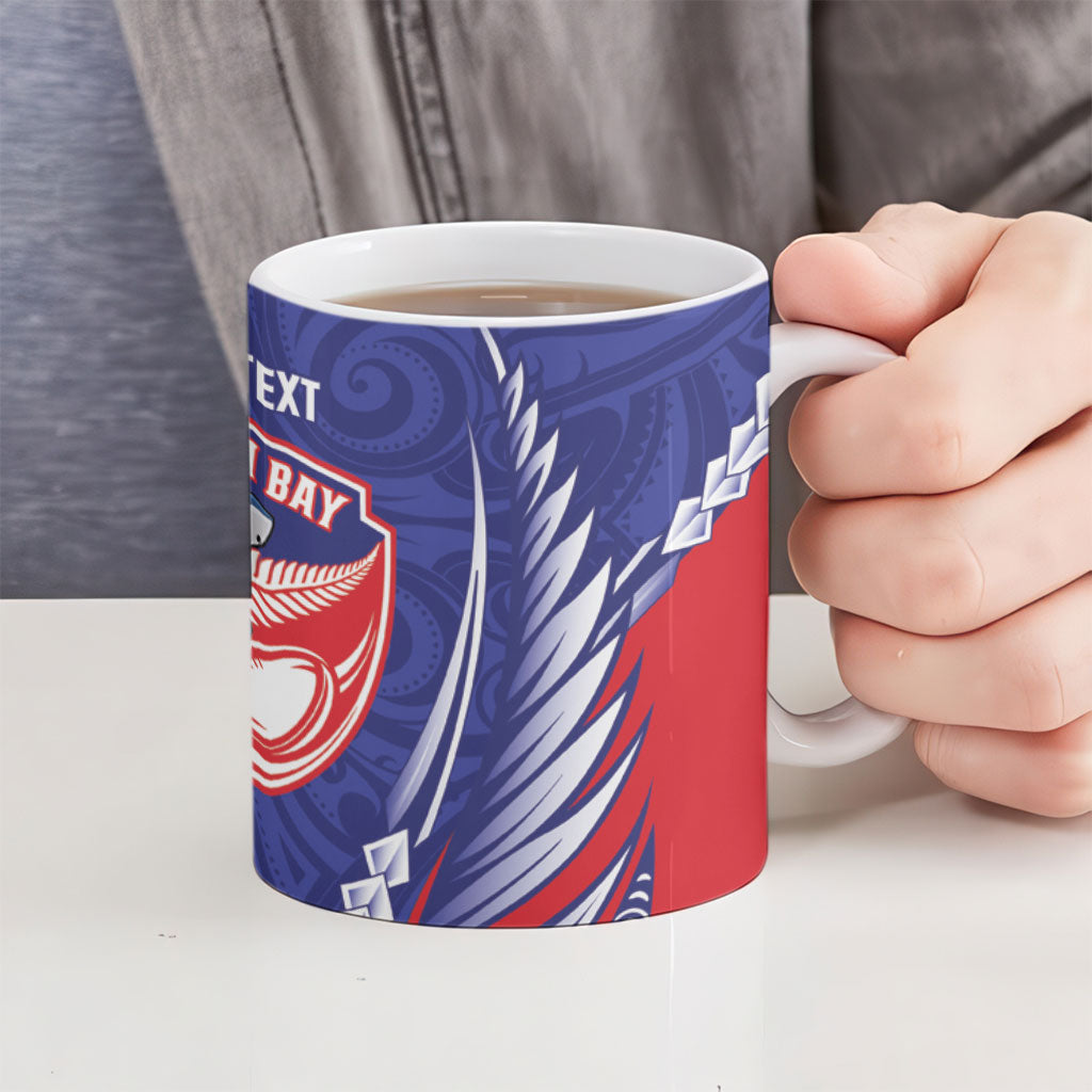 Tasman Bay 2026 Rugby Custom Ceramic Mug NZ Maori Silver Fern