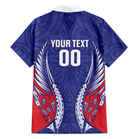 Tasman Bay 2026 Rugby Custom Family Matching Summer Maxi Dress and Hawaiian Shirt NZ Maori Silver Fern LT14 - Polynesian Pride