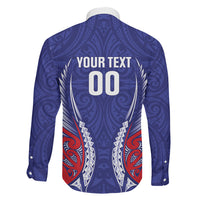 Tasman Bay 2026 Rugby Custom Family Matching Tank Maxi Dress and Hawaiian Shirt NZ Maori Silver Fern LT14 - Polynesian Pride