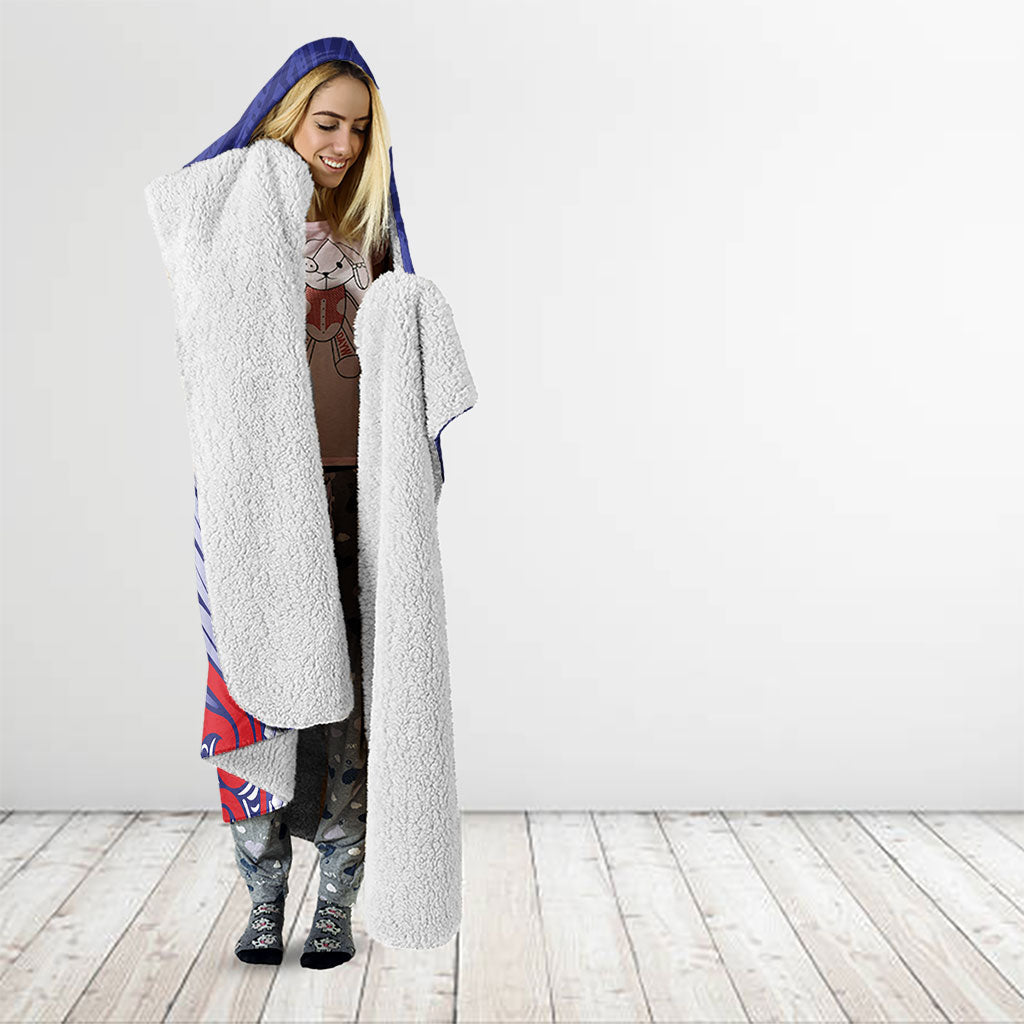 Tasman Bay 2026 Rugby Custom Hooded Blanket NZ Maori Silver Fern