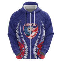 Tasman Bay 2026 Rugby Custom Hoodie NZ Maori Silver Fern
