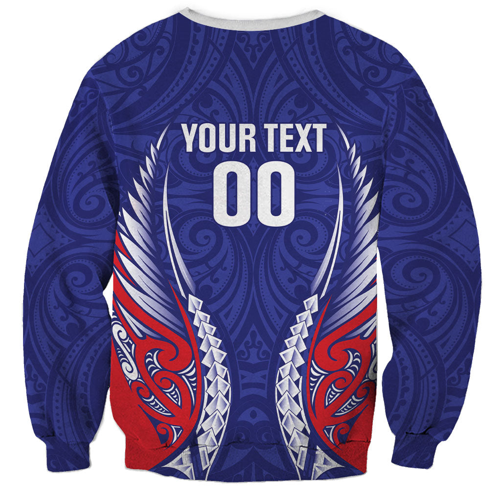Tasman Bay 2026 Rugby Custom Sweatshirt NZ Maori Silver Fern