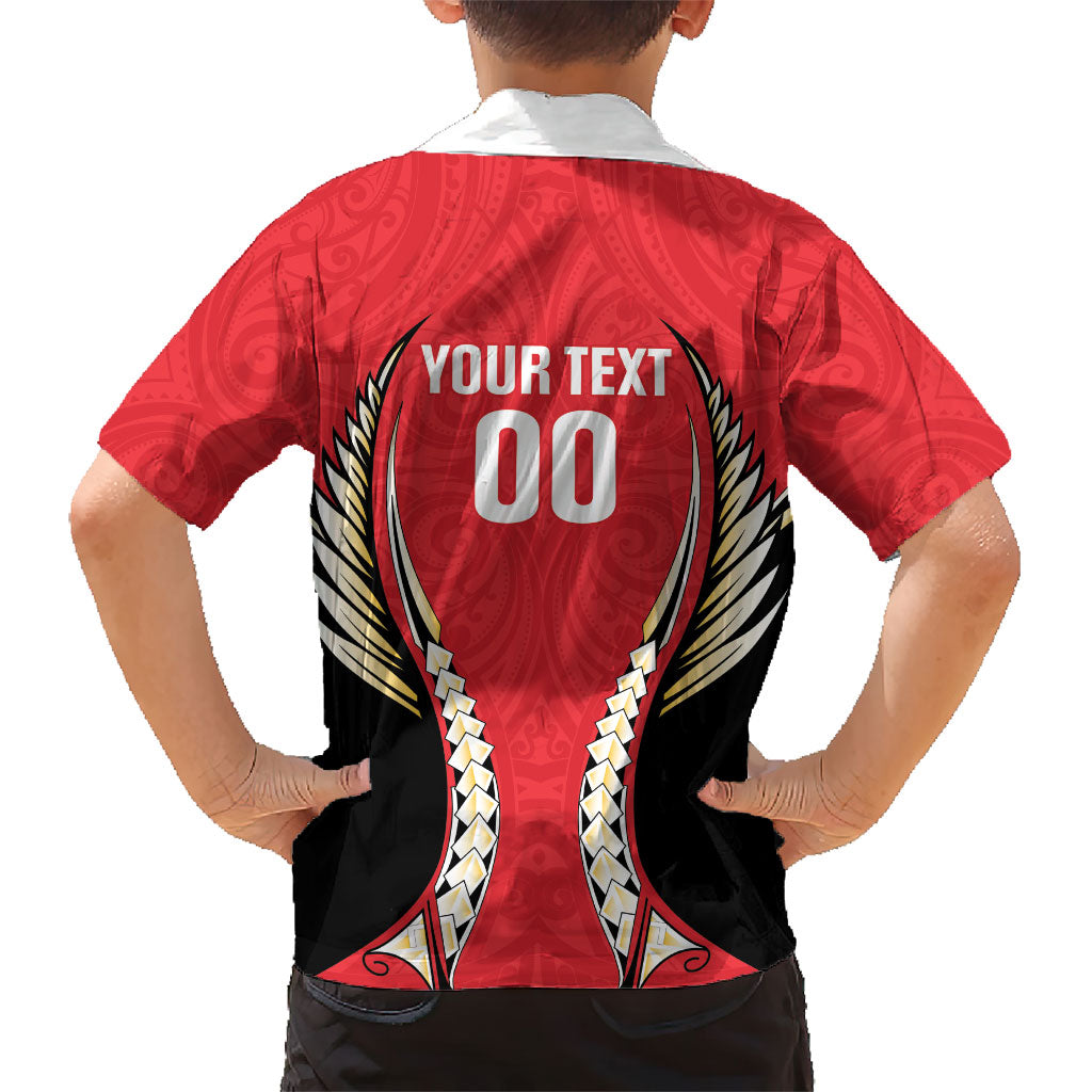 Waikato 2026 Rugby Custom Family Matching Puletasi and Hawaiian Shirt NZ Maori Silver Fern LT14 - Polynesian Pride