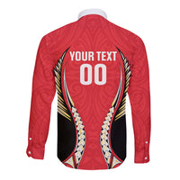 Waikato 2026 Rugby Custom Long Sleeve Button Shirt NZ Maori Silver Fern