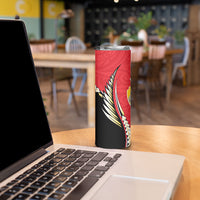 Waikato 2026 Rugby Custom Skinny Tumbler NZ Maori Silver Fern
