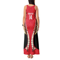 Waikato 2026 Rugby Custom Tank Maxi Dress NZ Maori Silver Fern
