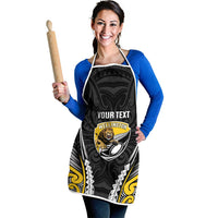 Wellington 2026 Rugby Custom Apron NZ Maori Silver Fern LT14 - Polynesian Pride