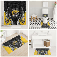Wellington 2026 Rugby Custom Bathroom Set NZ Maori Silver Fern