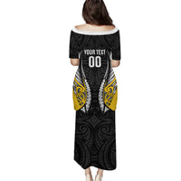 Wellington 2026 Rugby Custom Family Matching Puletasi and Hawaiian Shirt NZ Maori Silver Fern LT14 - Polynesian Pride